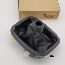 NEW NISSAN OEM Leather Shift Boot Console for S13 180SX 240SX 96935-35F10 picture