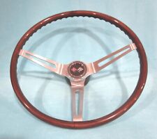 1967-68 Chevrolet Corvette, Camaro, Chevelle Wood Grain Steering Wheel & Hub picture