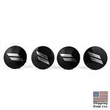 For Dodge Charger Challenger 4PCS Wheel Hub Center Cap Cover 63mm Black Silver picture
