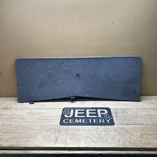 86-92 Jeep Comanche MJ OEM Rear Cab Carpet Interior Trim Panel Gray picture