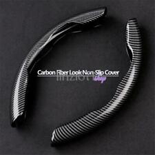 Car Steering Wheel Booster Cover Non Slip Interior Accessories Carbon Fiber Look picture