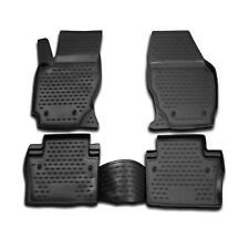 OMAC Floor Mats Liner for Volvo XC70 2008-2016 Black TPE All-Weather 4 Pcs picture