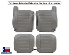 For 2003 2004 2005 2006 Hummer H2 SUV SUT Adventure LEATHER Seat Cover In Gray picture