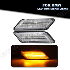 For 1996-02 BMW Z3 M Coupe Roadster Amber LED Side Marker Light Turn Signal Lamp picture
