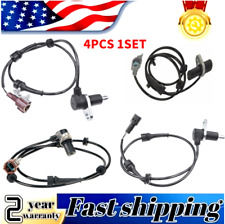 Set of 4 ABS Wheel Speed Sensor Front + Rear for Nissan Pathfinder Infiniti QX4 picture