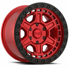 Black Rhino Reno 17x9 5x4.5 Candy Red W/ Black Ring & Bolts Wheel 17