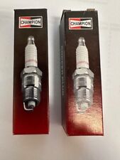 (2) Champion Part # Rv17yc two Spark plugs picture