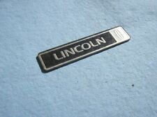 LINCOLN MARK VII TOWN CAR CONTINENTAL EMBLEM TRIM CHROME BADGE LOGO SCRIPT 2 picture