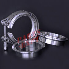 Exhaust Downpipe 2.5inch V-band Clamp Stainless Steel Flange Kit Male-Female picture