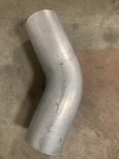 5” Aluminum Intake Intercooler pipe 45 Degree 14 ga. Elbow -  picture