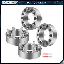 4X 2 inch Wheel Spacers 6x5.5 12x1.5 For 2004-2014 Chevrolet Colorado GMC Canyon picture