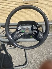 1997-2001 Jeep Cherokee XJ Wrangler Leather Steering Wheel Agate Gray OEM picture