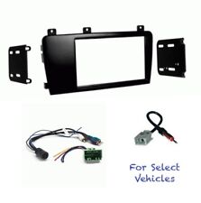 Double Din Car Stereo Radio Dash Kit Combo for some S60 V70 XC70 Volvo w/ Amp picture