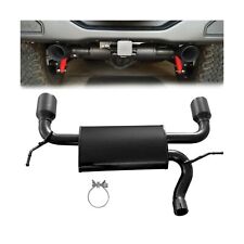 BoardRoad Exhaust Muffler System Cat-Back Black Dual CatBack For 2007-2018 Wr... picture