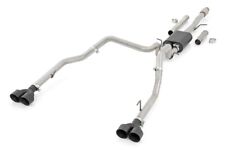 Rough Country Dual Cat-Back Exhaust for 19-24 Chevy/GMC 1500 | 6.2L - 96014 picture