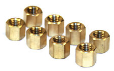 Empi M8-1.25 Brass Intake or Exhaust Nuts - Set of 8 - 43-6051 picture