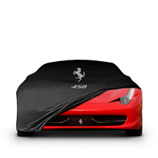 458 INDOOR CAR COVER WİTH LOGO ,COLOR OPTIONS PREMİUM FABRİC picture
