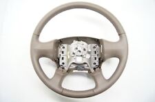 Buick Le Sabre 2000-2005 and Rendezvous 2002-2007 Tan Leather Steering Wheel picture