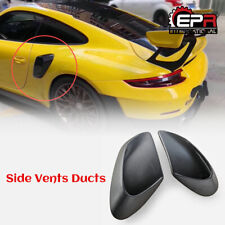For Porsche 911 991 GT2 RS Style FRP Rear Fender Side Air Intake Vents Scoop picture
