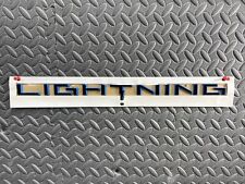 ⭐ NEW 22-23 OEM FORD F-150 Lightning Body Side Decal Nameplate NL3Z-9942528-AA picture