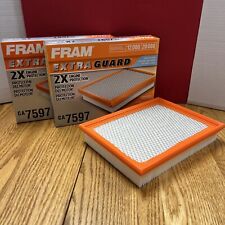 (x2) Fram CA7597 Air Filter Buick Rendezvous Cadillac XLR Chevrolet Oldsmobile picture