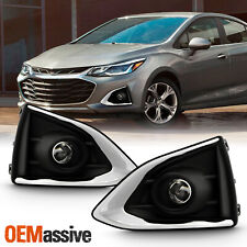 For 2019 Chevy Cruze L|LS|LT|Premier Halogen Fog Light Pair w/Wiring+Switch picture