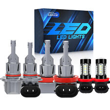 For Toyota Venza 2009 2010 2011-2016 Combo LED Headlights Fog Lights Bulbs Kit picture