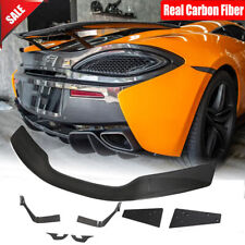 For McLaren 540C 570S 570GT 2015-19 Real Carbon Fiber Rear Trunk Spoiler GT Wing picture