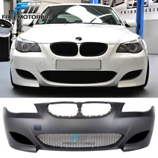 Fit 08-10 BMW E60 5-Series M5 Style Front Bumper Conversion Air Duct PP picture