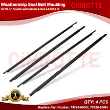 Car Outside Window Weatherstrip Seal Belt Molding for Land Cruiser Lexus LX470 picture