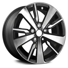 Wheel For 2019-2021 Nissan Leaf 16x6.5 Alloy 10 Spoke Machined Charcoal Metallic picture