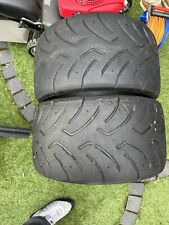 Dunlop Direzza DZ03G Semi Slick Track Tyres H1 295 30 18, 3.5-4mm X2 Pair picture