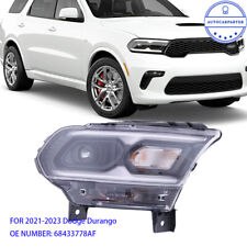 For 2021-2023 Dodge Durango 5 Pin LED Headlight Right Side W/Halogen Signal Bulb picture
