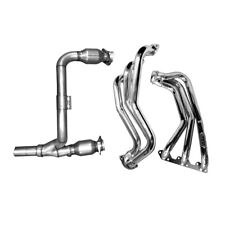 Fits 07-11 Wrangler 3.8L 1-5/8 Long Tube Exhaust Header Y Pipe w/Catalytic-40500 picture
