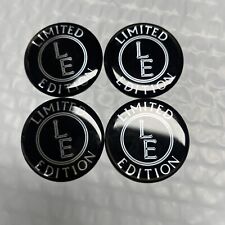 4 Set LE Limited Edition Emblem Sticker Decal Center Rim Hub Lug Cover 1-3/4