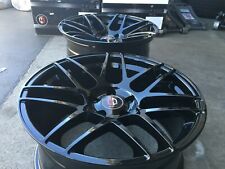 22'' Curva C300 Wheels Tires Gloss Black Porsche Panamera Staggered Concave New picture