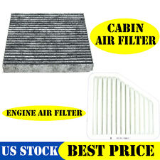 Engine + Cabin Air Filter Kit For CAMRY AVALON VENZA Rav4 Vibe ES350 xB tC ES350 picture