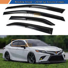 For 2018-2024 8th Gen Toyota Camry JDM 3D Mugen Style Window Visors Rain Guards picture