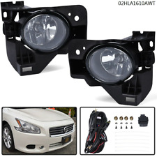 Fit For 2009-2014 Nissan Maxima Left & Right Clear Driving Fog Lights Lamp New  picture