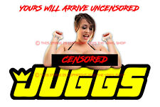 JUGGS NUDE Rat Rod Vinyl Decal Sticker Retro Hot Rod Classic BOOBS, rack, tits picture