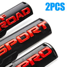 2PCS Door Sport Badge Pro Emblem Left Right Fender Side 3D Offroad Sticker Decal picture