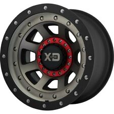 XD XD137 Fmj 17x9 6x135 6x5.5 Satin Black Dark Tint Wheel 17
