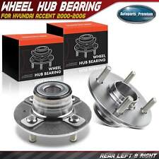 2x New Rear Left & Right Wheel Hub Bearing Assembly for Hyundai Accent 2000-2006 picture