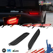 For 2018-2022 Toyota Camry Sequential Reflector LED Brake Signal Lights Fog Lamp picture
