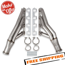 Flowtech 12164FLT Natural 304 Stainless Steel Turbo Headers for Small Block Ford picture