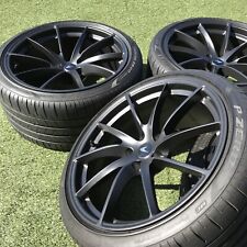 19 20 MCLAREN FORGED 720S STEALTH GREY WHEELS TPMS RIMS TIRES OEM GENUINE STOCK picture