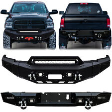 Fit 2010-2018 4th Gen Dodge RAM 2500 3500 Front or Rear Bumper with LED Lights picture
