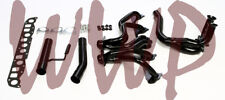 Black Performance Exhaust Header & Y-Pipe Kit 91-99 Jeep Wrangler 4.0L 4.0 6-Cyl picture