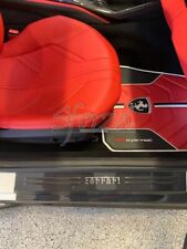 Ferrari 812 Superfast GTS Carbon fiber Kickplates door Sills with oem badges picture