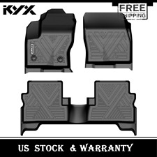 KYX All Weather Car Floor Mats Liner 3D Molded for 2013-2019 Escape/C-Max Black picture